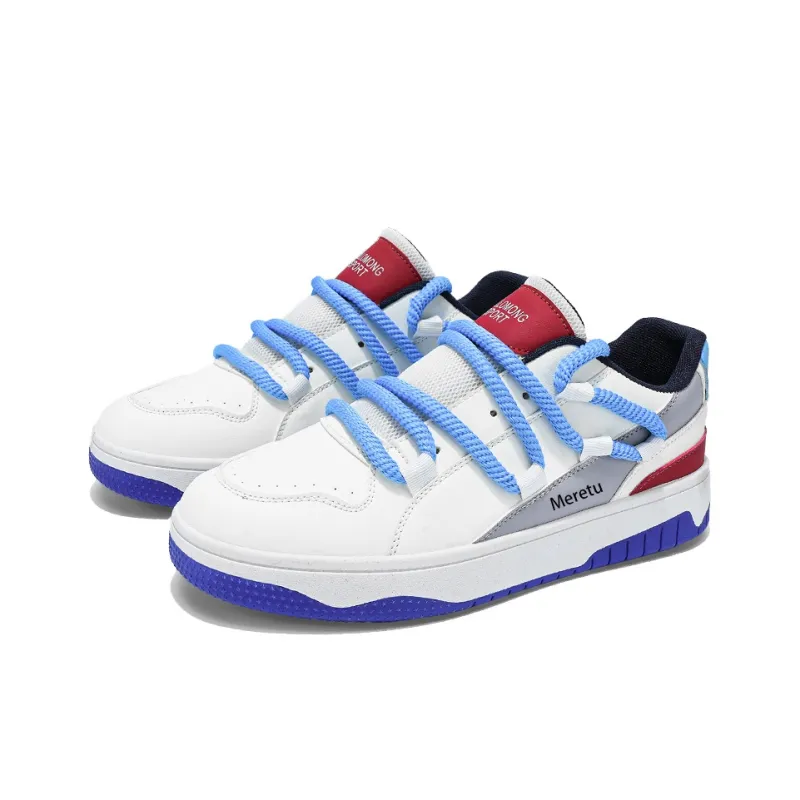 Meiretu Non slip Lightweight Low Top Skateboard Shoes Men's-12