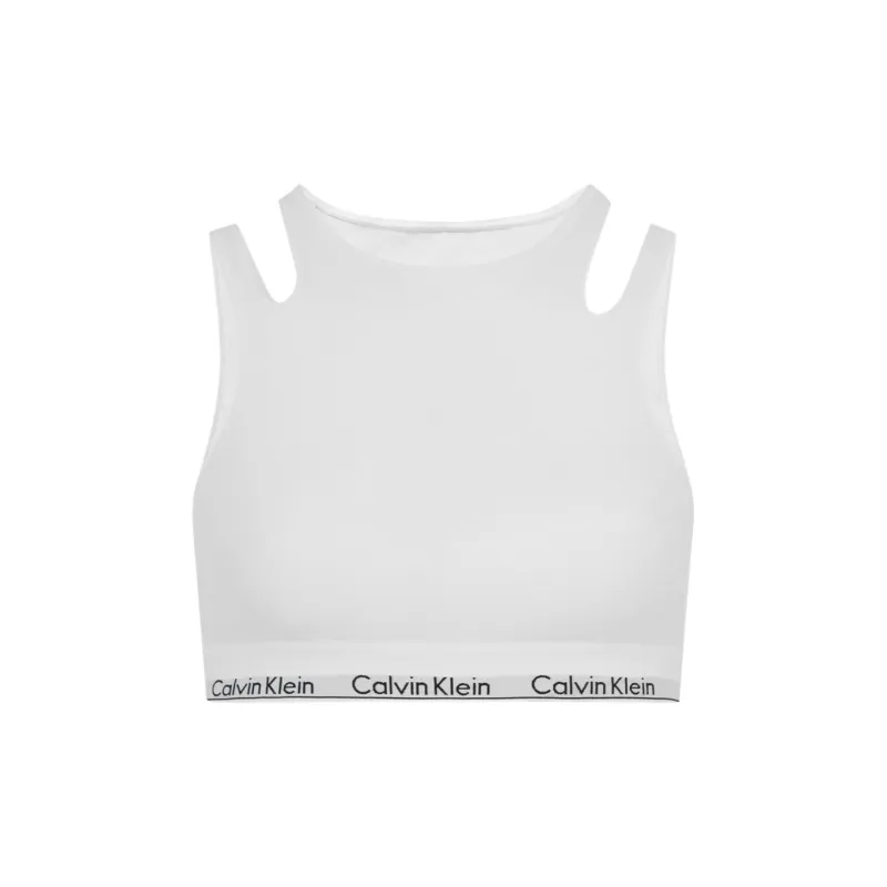 CALVIN KLEIN Bra Women's Moon White-0