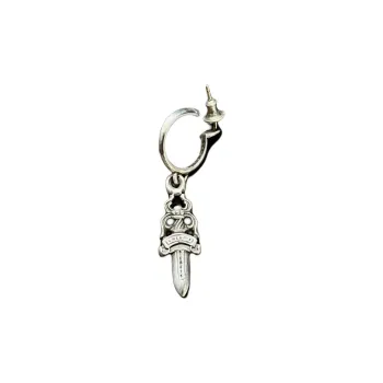 Chrome Hearts - Earrings Unisex Silver