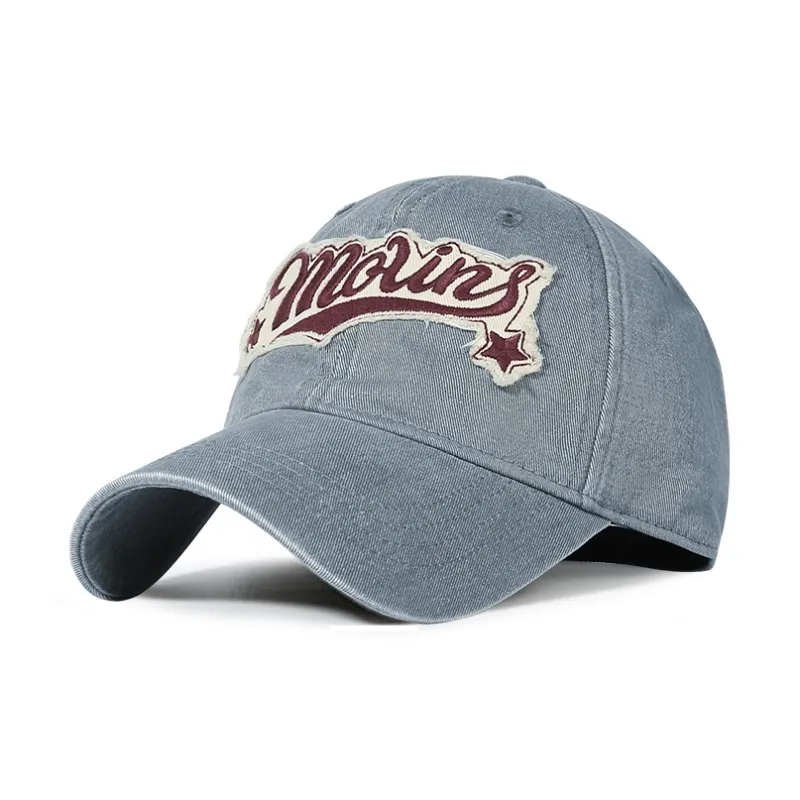 CACUSS Junior Denim Baseball Caps Women's-3