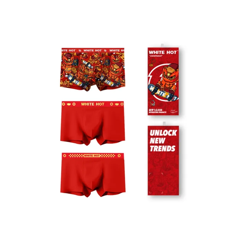 WHITE HOT Underpants Men's 214 Premium Box Recommendation-3