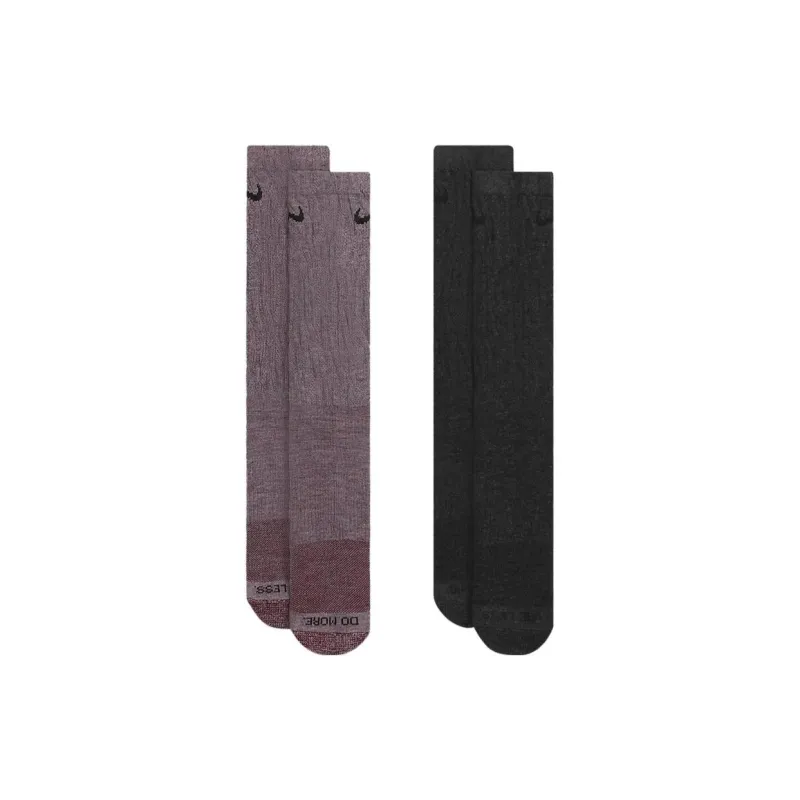 Nike Mid Calf Socks Unisex 2 Pack-0