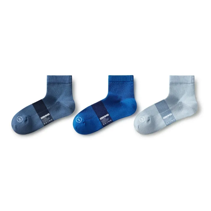 Bananain Mid Calf Socks Men's 3 Pack-7