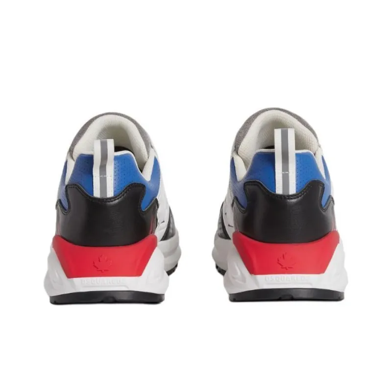DSQUARED 2 Dash Maple Leaf Quilted Sneakers-4