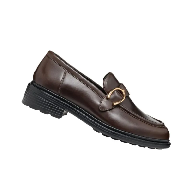GEOX Loafers Women's Dark Coffee-1