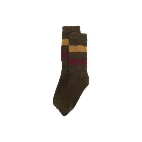 Golden Goose Striped Knit Ankle Socks