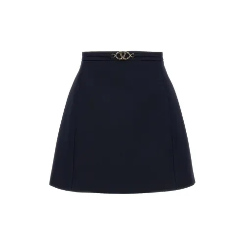 Valentino Casual Short Skirts Women's Blue