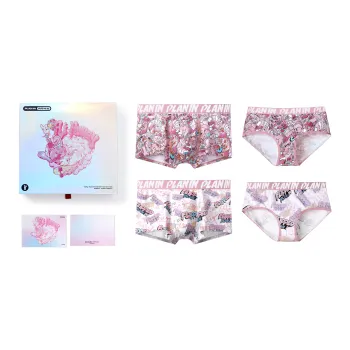 PLAN IN Underwear Gift Boxes Unisex 4 Pack