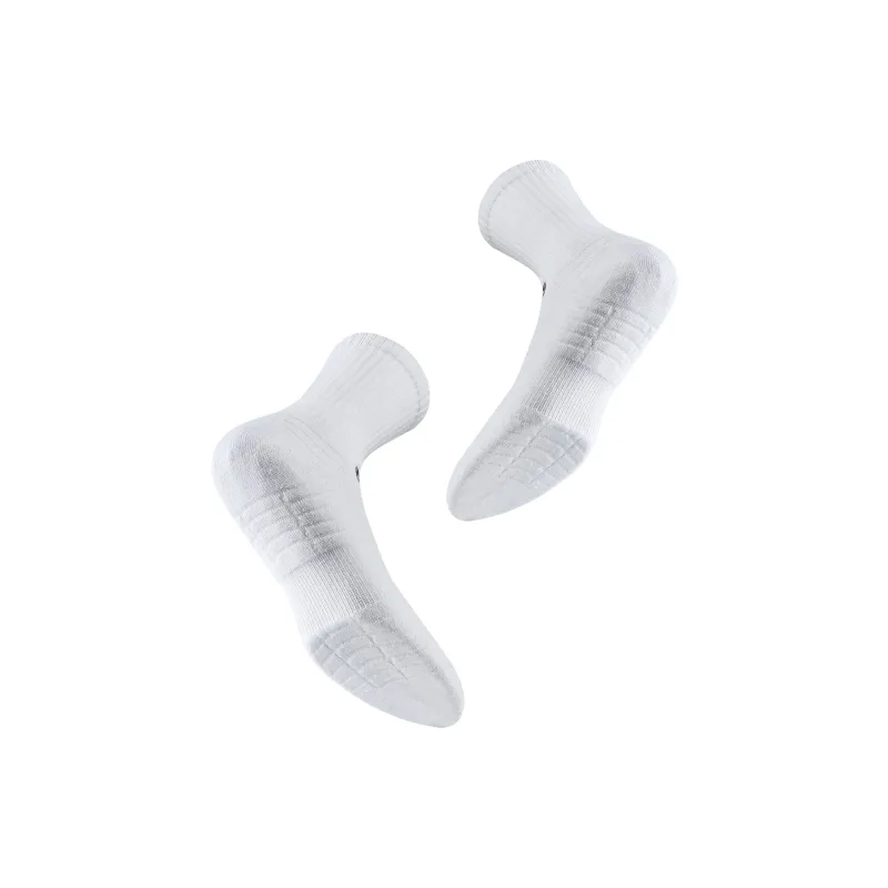VEIDOORN Mid Calf Socks Unisex 2 Pack White-5