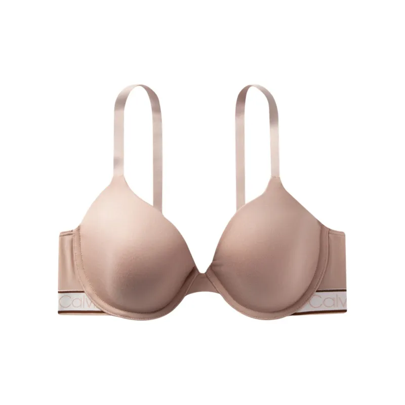 CALVIN KLEIN Bra Women's Light Coffee-0