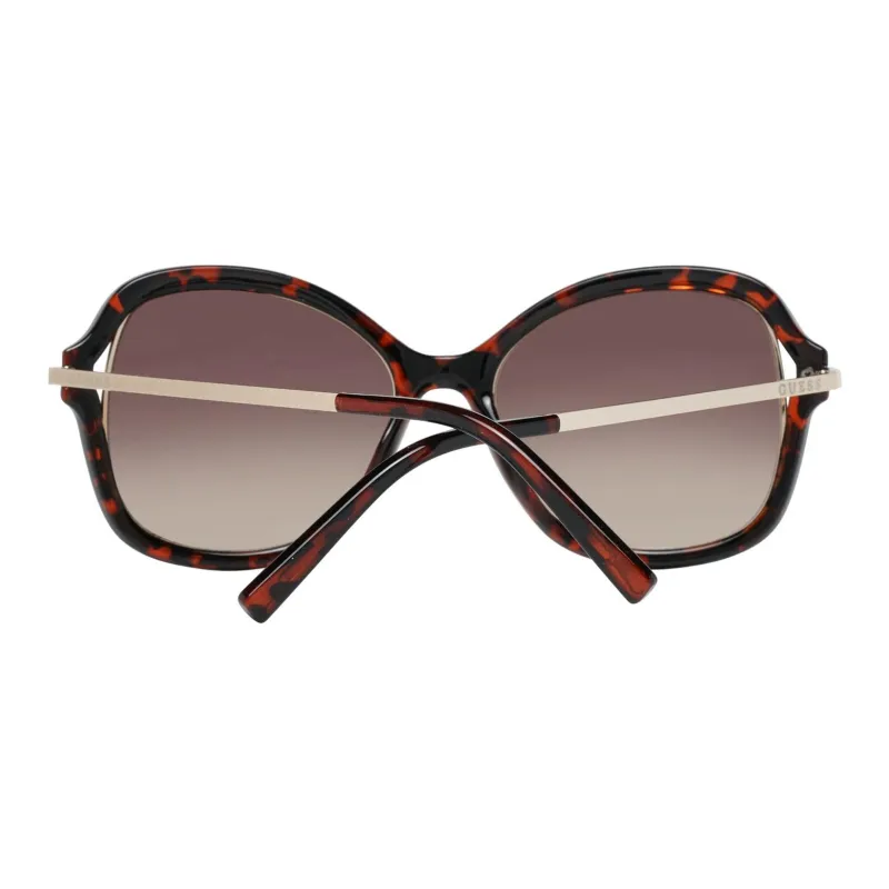 GUESS Plastic Butterfly Sunglasses Women's Gold-2
