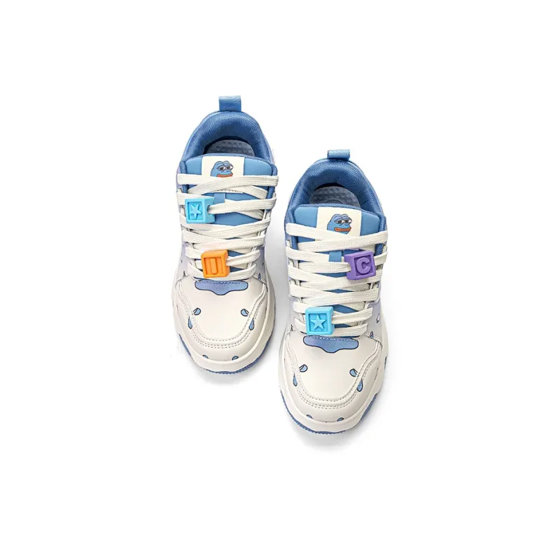 Pepe The Frog Skateboard Shoes Unisex Low Top Classic Black White/Pearl Beige/Tangerine/Ocean Blue/Mismatched-5