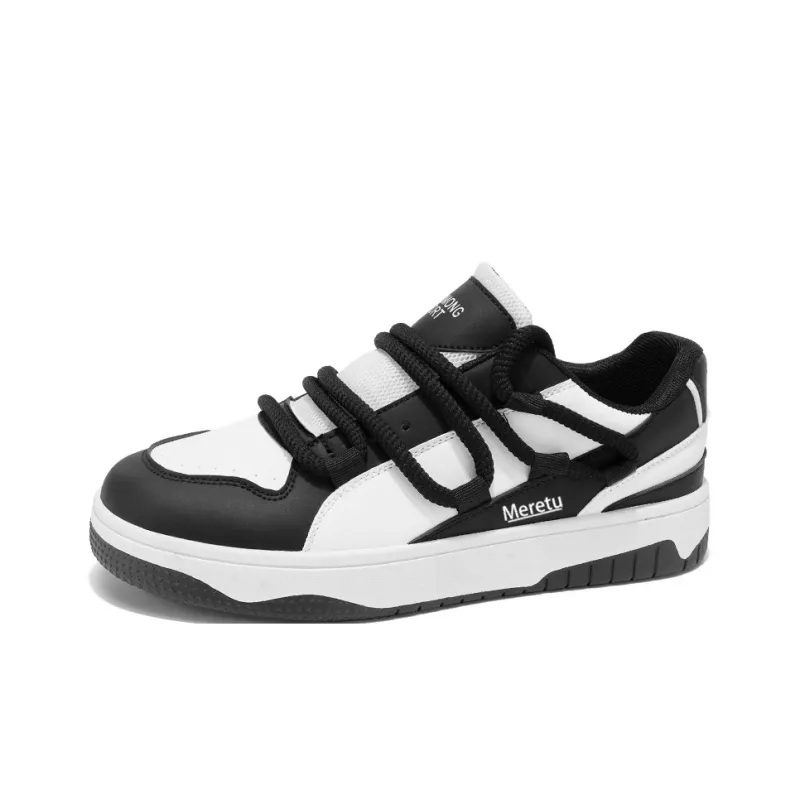 Meiretu Non slip Lightweight Low Top Skateboard Shoes Men's-1