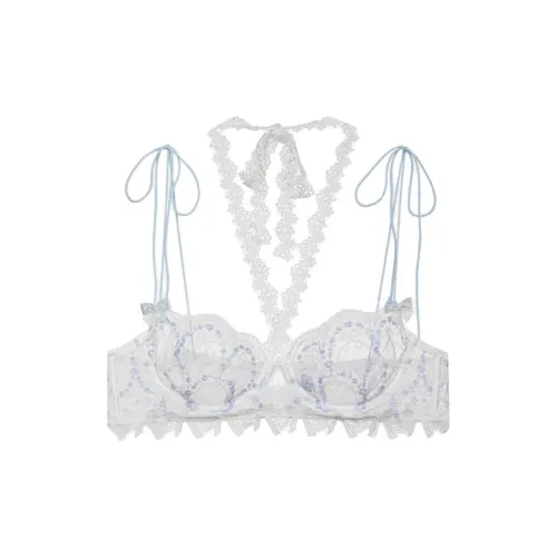 Victoria's Secret Georgina Underwire Bra Bra Women's Blue White
