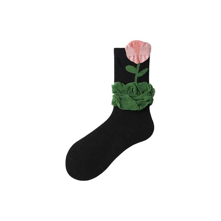 Primeet Women's Mid-Calf Socks-2