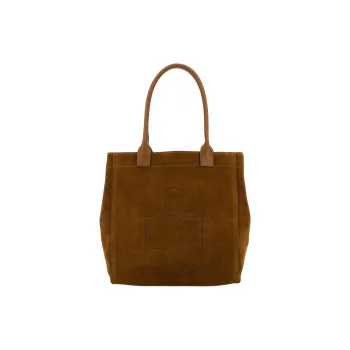 ISABEL MARANT Yenky Logo Embroidered Tote Bag