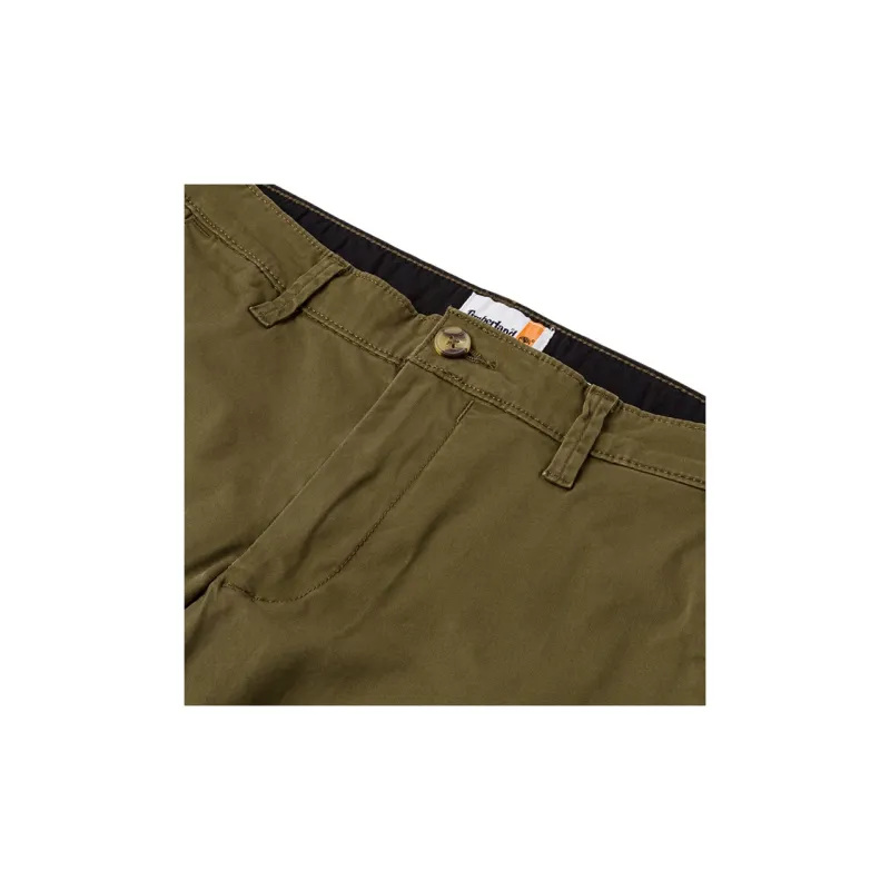 Timberland Casual Pants Men's Dark Olive Green-6