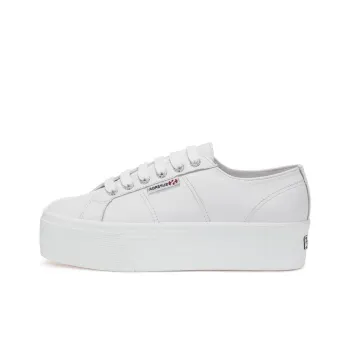 SUPERGA Abrasion-Resistant Low-Top Skateboard Shoes Women's Optical White