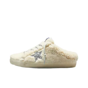 Golden Goose Super Star Sabot Shearling Sneakers