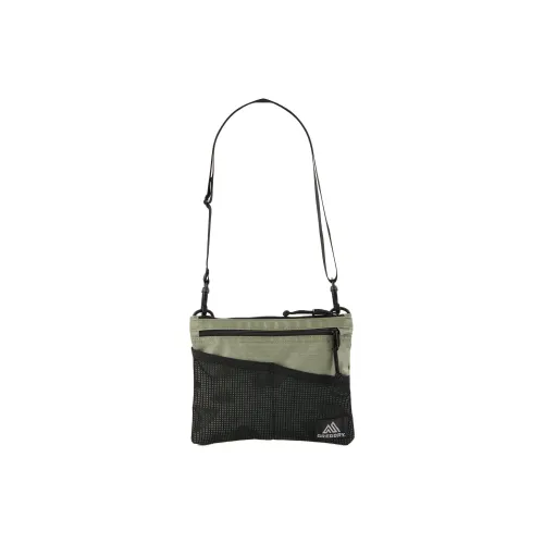 GREGORY Nylon Shoulder Bag Crossbody Bag Medium Size Unisex Green