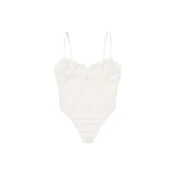 Victoria's Secret Bodysuits Women's White