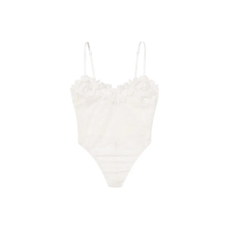 Victoria's Secret Bodysuits Women's White-0