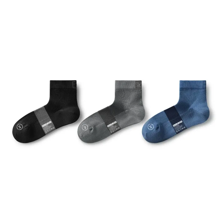 Bananain Mid Calf Socks Men's 3 Pack-5