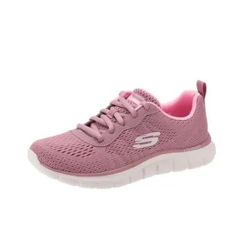 Skechers Track Breathable Low Top Casual Shoes Women's Pink