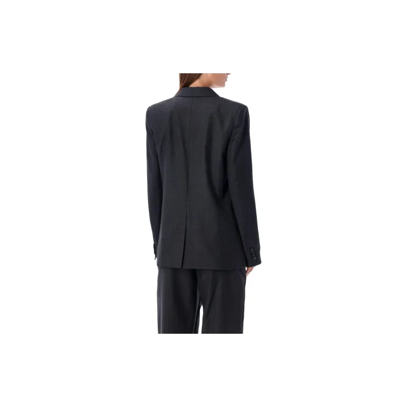 ISABEL MARANT Lesandre Single Breasted Interwoven Blazer-1