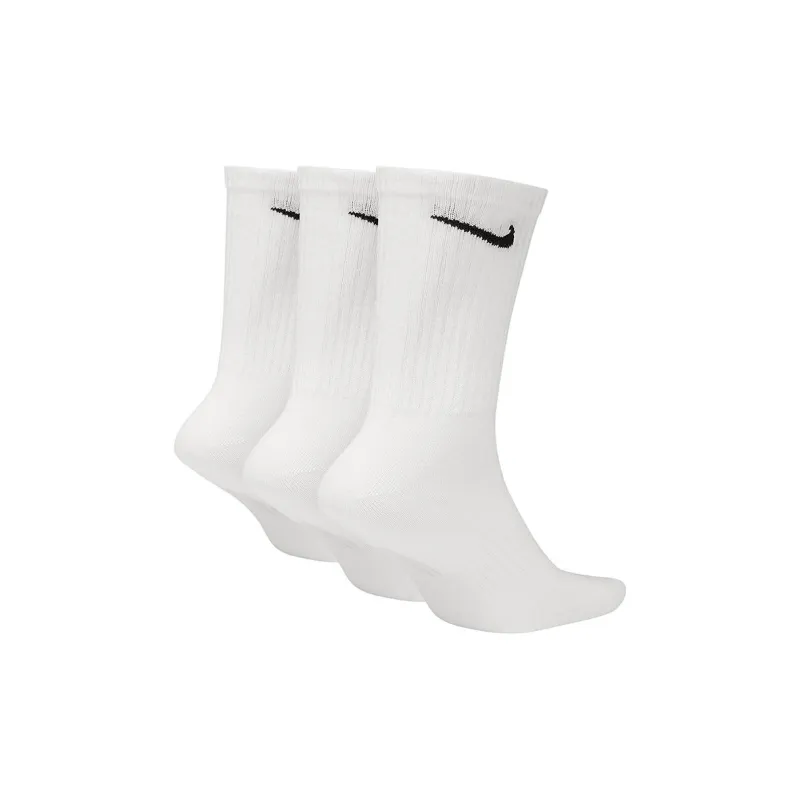 Nike Knee High Socks Men's 3 Pack White-1