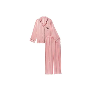 Victoria's Secret Pajama Set Women's Coral Pink