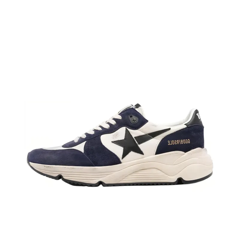 Golden Goose Running Sole Leather Sneakers-0
