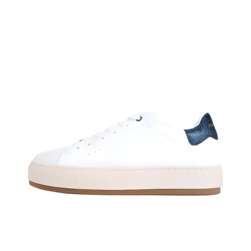 Kurt Geiger London Skateboard Shoes Men Low-Top White/Blue