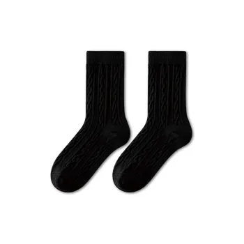 Caramella Mid-Calf Socks Women's 1 Pack Solid Color
