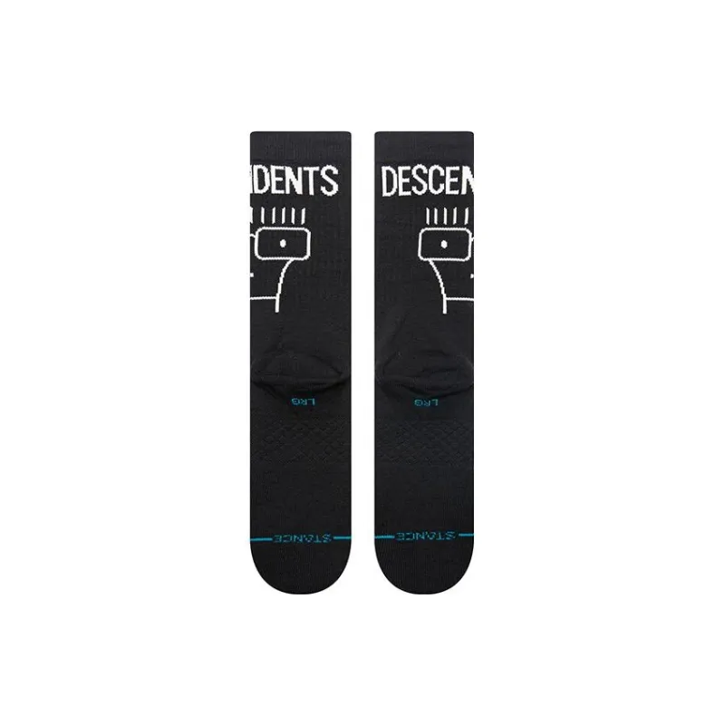 Stance x DESCENDENTS SS23 Knee-High Socks Unisex Black-2