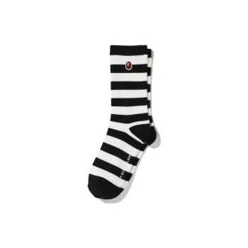 A BATHING APE Men Knee high Socks