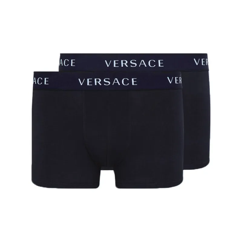 FANSIZHE VERSACE Underpants Men's 2 Pack Black-0