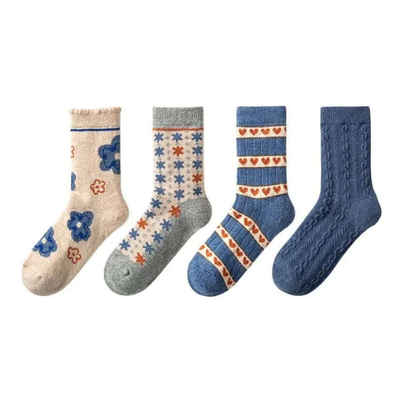 NAIER Mid Calf Socks Women's 5 Pack-1
