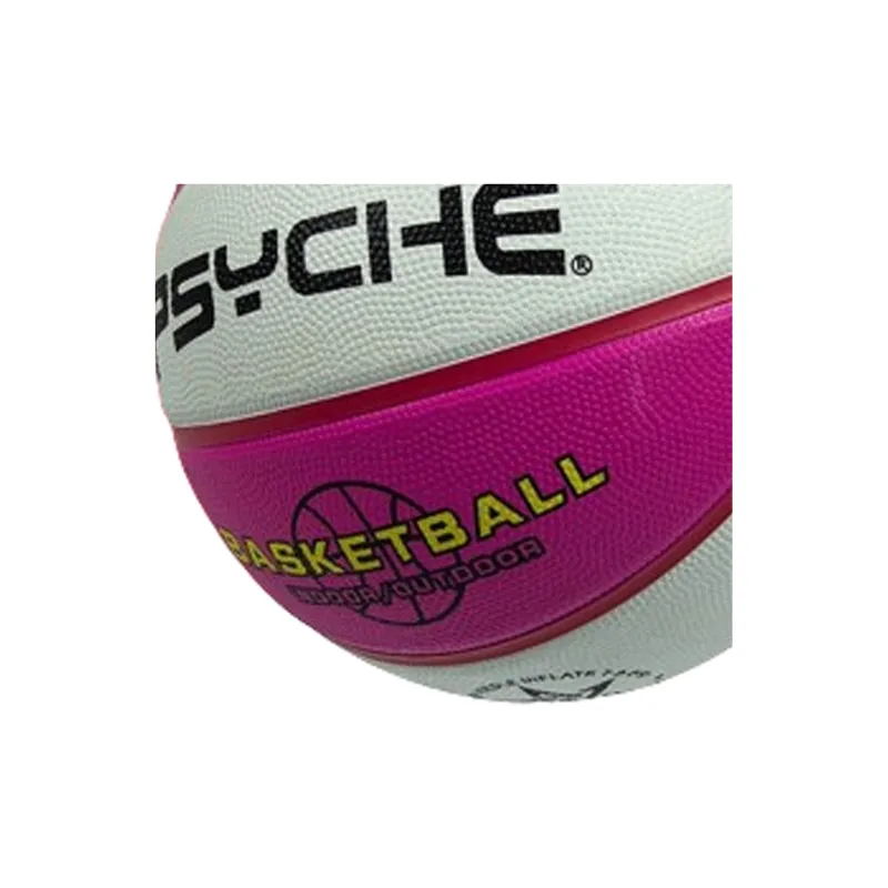 PSYCHE PU Basketball Pink White Size 3 Training Kids'-3