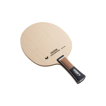 Butterfly 5 Collection All Wood Ping Pong Paddles Fast Attack Suitable Playing Style Unisex Shakehand Grip Brown Black