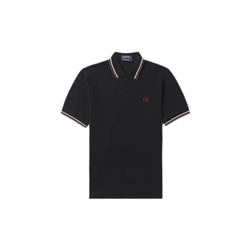 FRED PERRY Polo Shirts Men Black