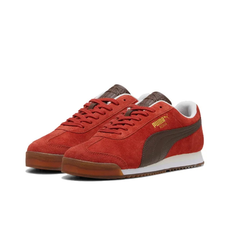 PUMA Roma Suede Mars Red Espresso Brown-2