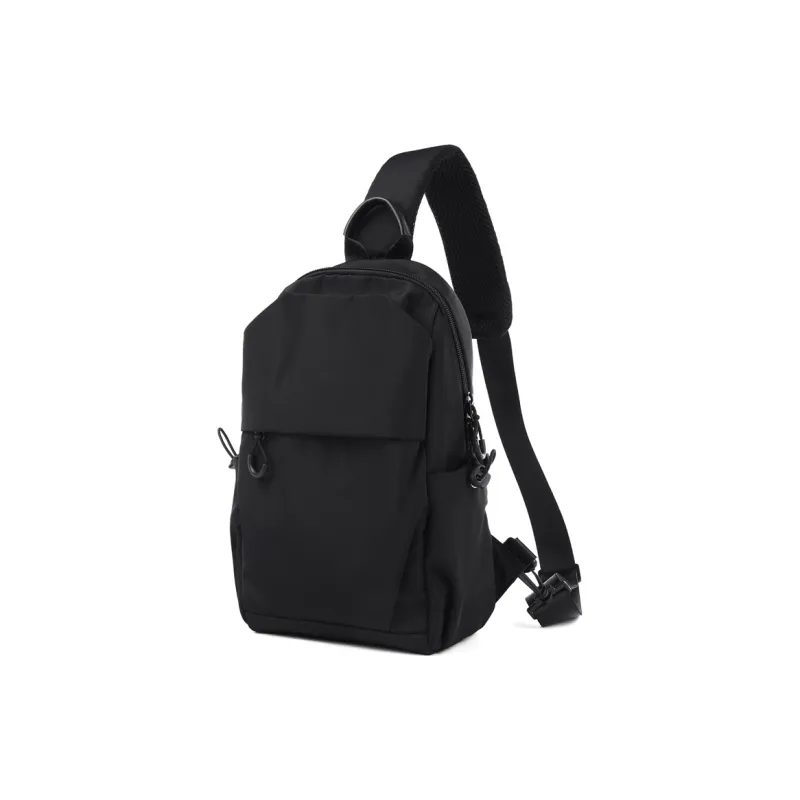 VIHUS Oxford Sling Bag Men's Black-0