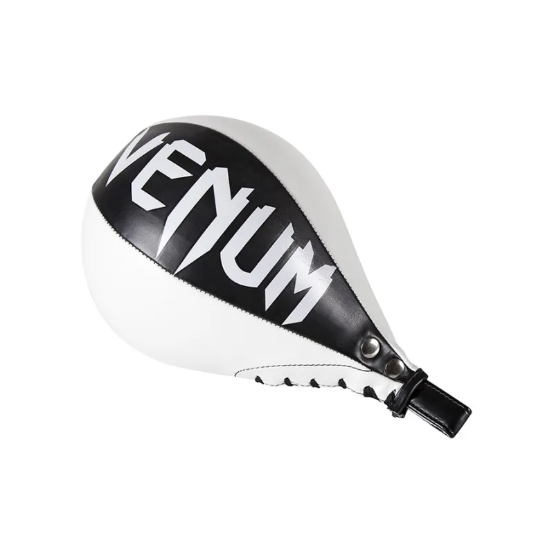 VENUM Speed Balls / Vent Balls SKINTEX Leather Fitness Black White-4