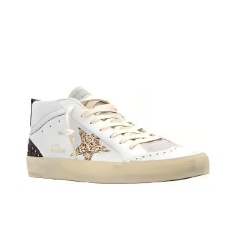 Golden Goose Mid Star Glitter-detail Sneakers-2