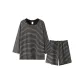 C23006 Women's Black White