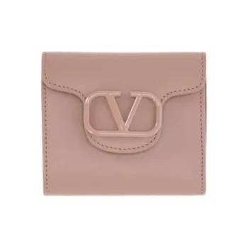 Valentino VLogo Signature Tri-Fold Wallet