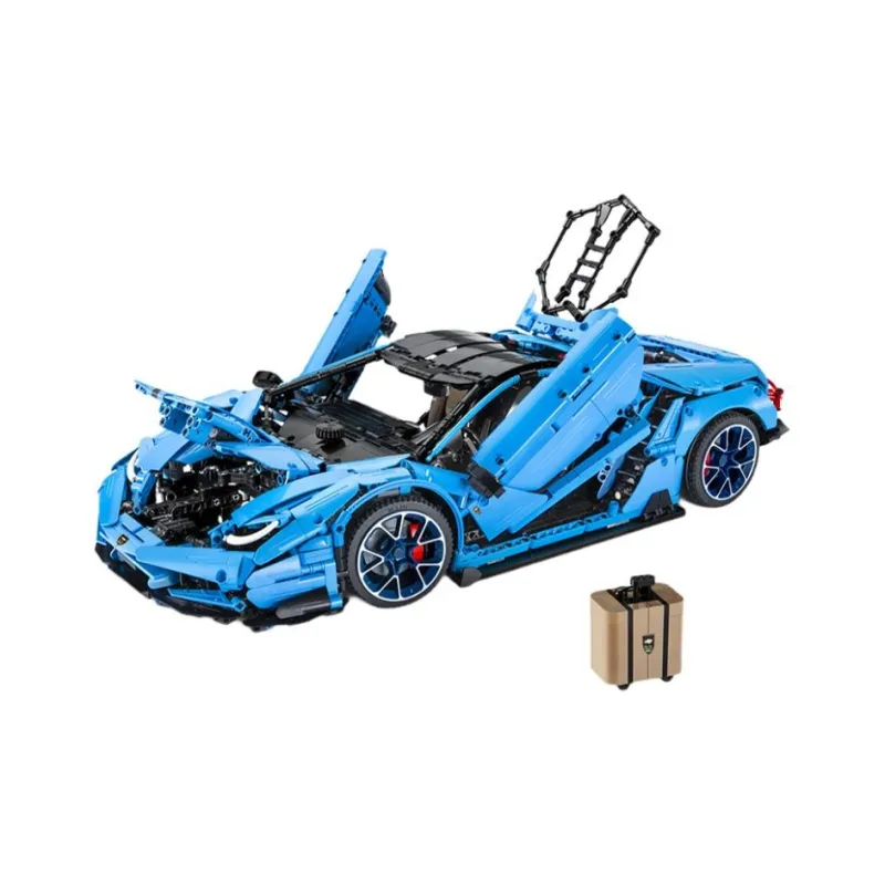 CADA Master Technic Century Bull 770-4 Mad Bull Racing Car Building Blocks 3842pcs C61041-9