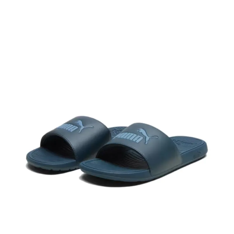 PUMA Cool Cat 2.0 Quiet Slip Resistant Abrasion Resistant Slide Slippers Men's Blue-2