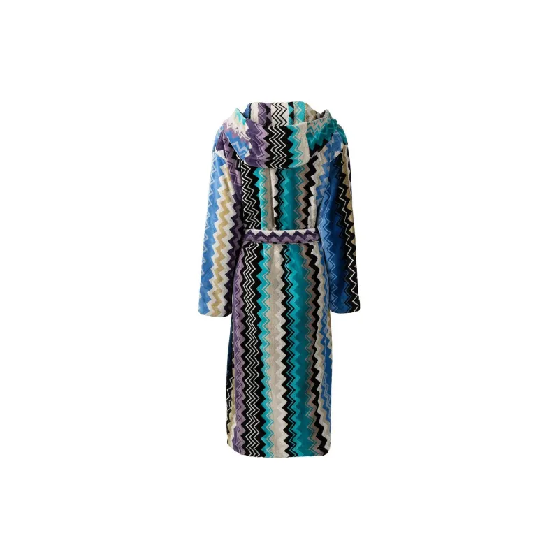 MISSONI Home Giacomo Belted Hooded Bathrobe-1